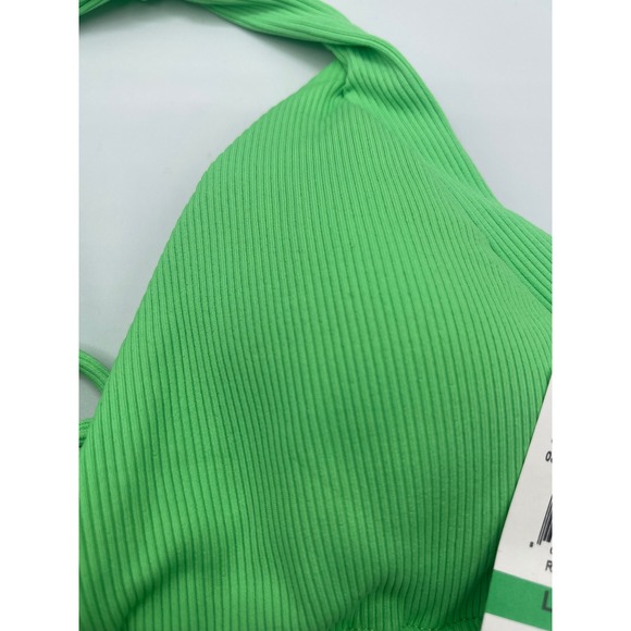 Becca Mint Triangle Bikini Swim Bikini Top Women's Size Large - Picture 3 of 7